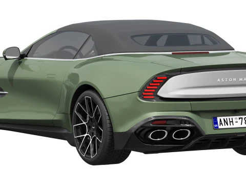 Aston Martin Vanquish Volante 2026 3D Model