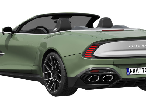 Aston Martin Vanquish Volante 2026 3D Model