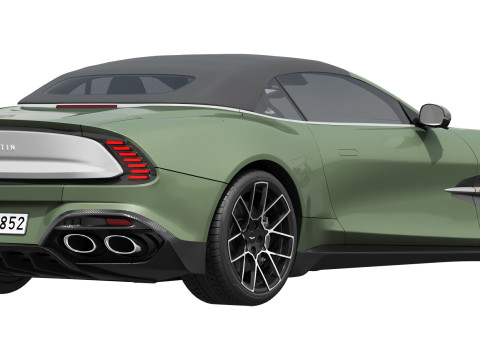 Aston Martin Vanquish Volante 2026 3D Model