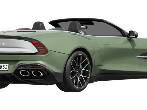 Aston Martin Vanquish Volante 2026 3D Model