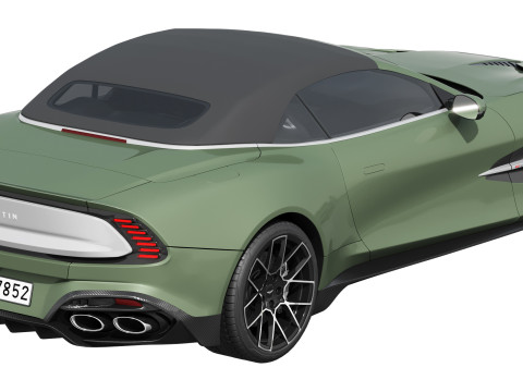 Aston Martin Vanquish Volante 2026 3D Model