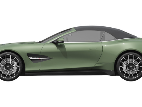 Aston Martin Vanquish Volante 2026 3D Model