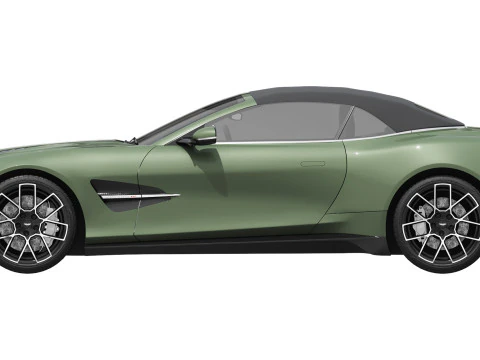Aston Martin Vanquish Volante 2026 3D Model