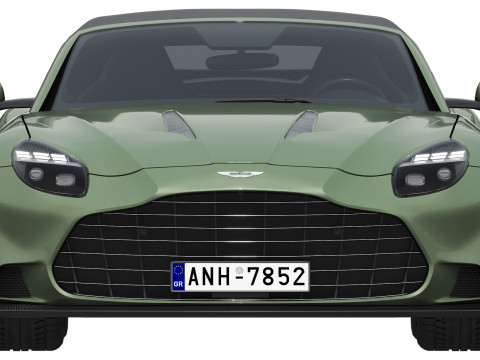 Aston Martin Vanquish Volante 2026 3D Model