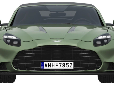 Aston Martin Vanquish Volante 2026 3D Model