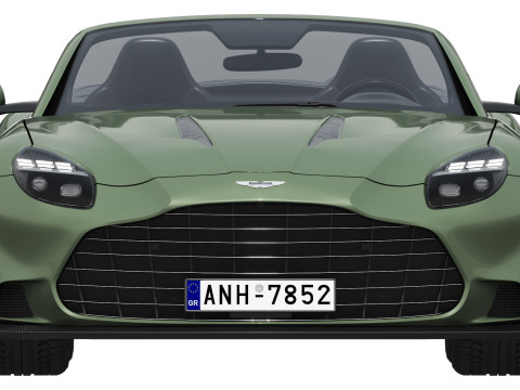 Aston Martin Vanquish Volante 2026 3D Model