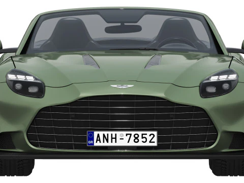 Aston Martin Vanquish Volante 2026 3D Model