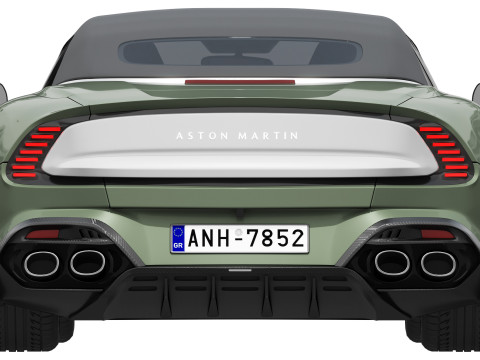 Aston Martin Vanquish Volante 2026 3D Model