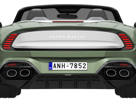 Aston Martin Vanquish Volante 2026 3D Model