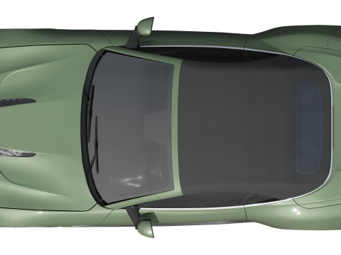 Aston Martin Vanquish Volante 2026 3D Model