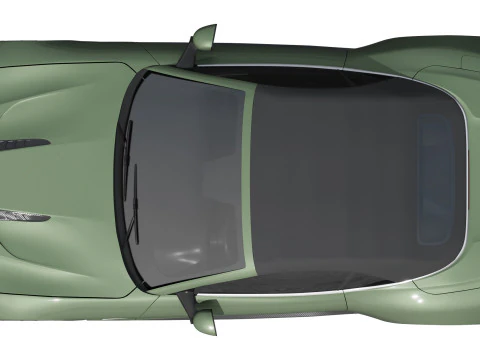 Aston Martin Vanquish Volante 2026 3D Model