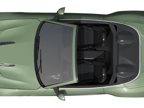 Aston Martin Vanquish Volante 2026 3D Model