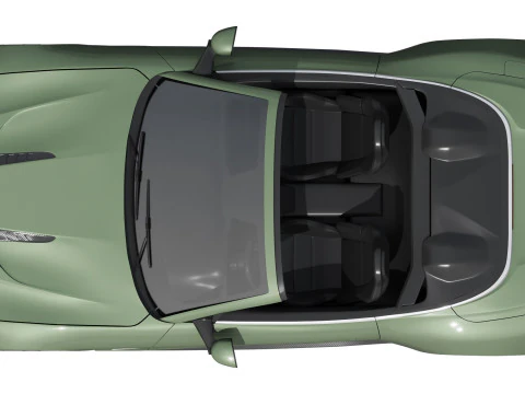 Aston Martin Vanquish Volante 2026 3D Model
