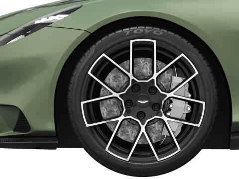 Aston Martin Vanquish Volante 2026 3D Model