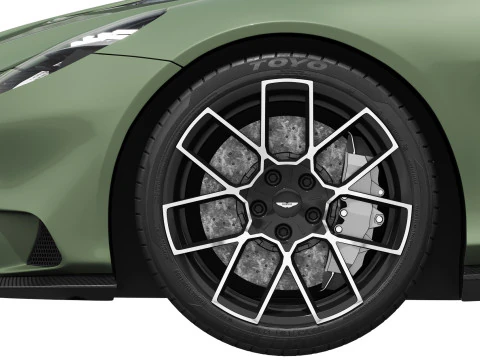 Aston Martin Vanquish Volante 2026 3D Model