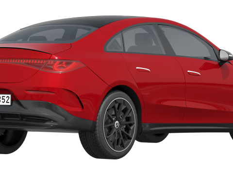 Mercedes-Benz CLA EQ Technology AMG Line 2026 3D मॉडल