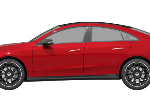 Mercedes-Benz CLA EQ Technology AMG Line 2026 3D मॉडल