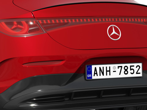 Mercedes-Benz CLA EQ Technology AMG Line 2026 3D मॉडल
