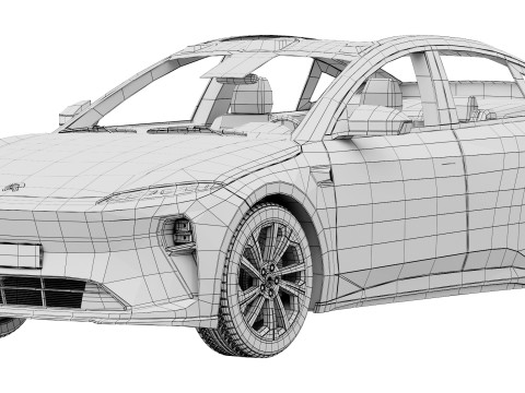 Nio ET5 Modelo 3D