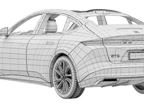 Nio ET5 Modelo 3D