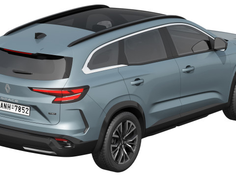 Renault Espace 2026 3D Model
