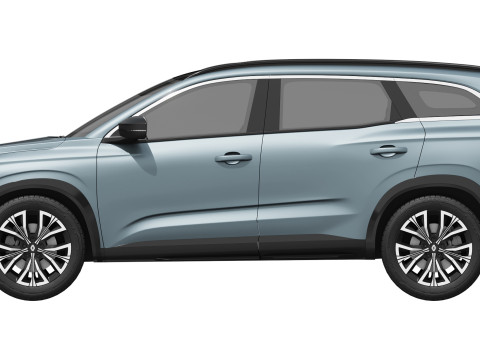 Renault Espace 2026 3D Model