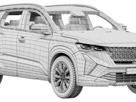Renault Espace 2026 3D Model