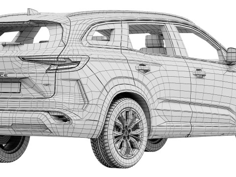 Renault Espace 2026 3D Model