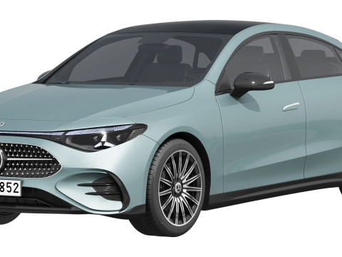 Mercedes-Benz CLA 2026 3D Модель