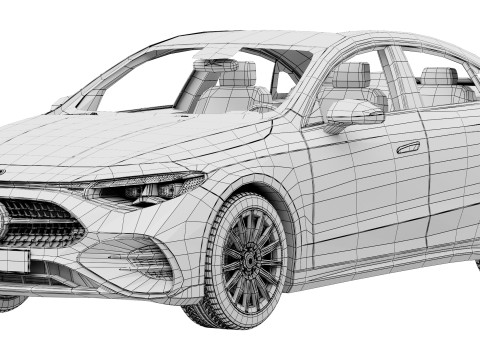 Mercedes-Benz CLA 2026 3D Model