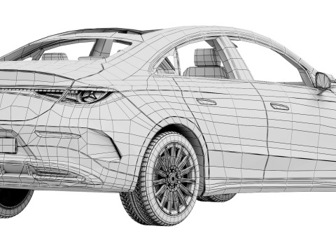 Mercedes-Benz CLA 2026 3D Model