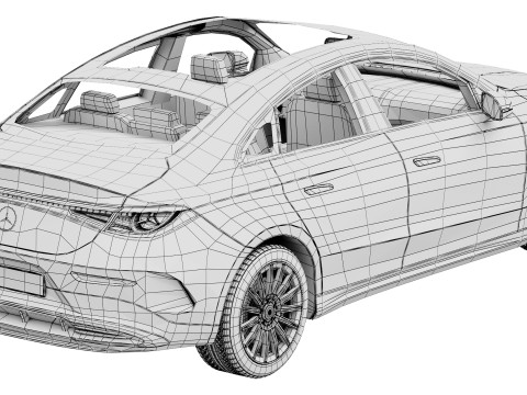 Mercedes-Benz CLA 2026 3D Model