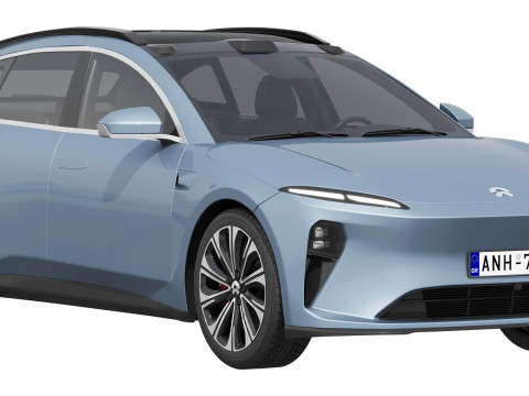 NIO ET5 Touring 3D Model