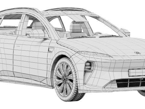 NIO ET5 Touring 3D Model