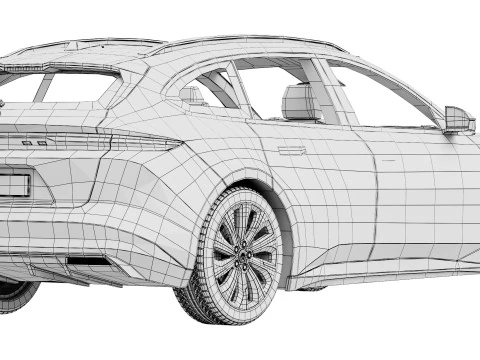 Passeio NIO ET5 Modelo 3D