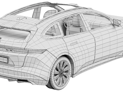 Passeio NIO ET5 Modelo 3D