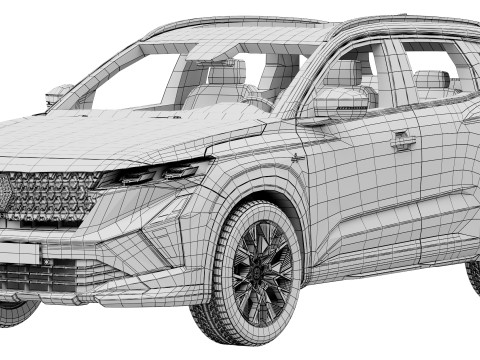 Renault Austral 2026 3D Model