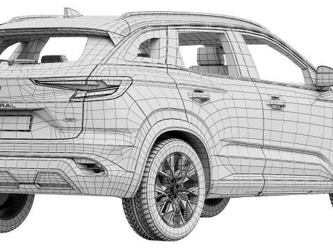 Renault Austral 2026 3D Model