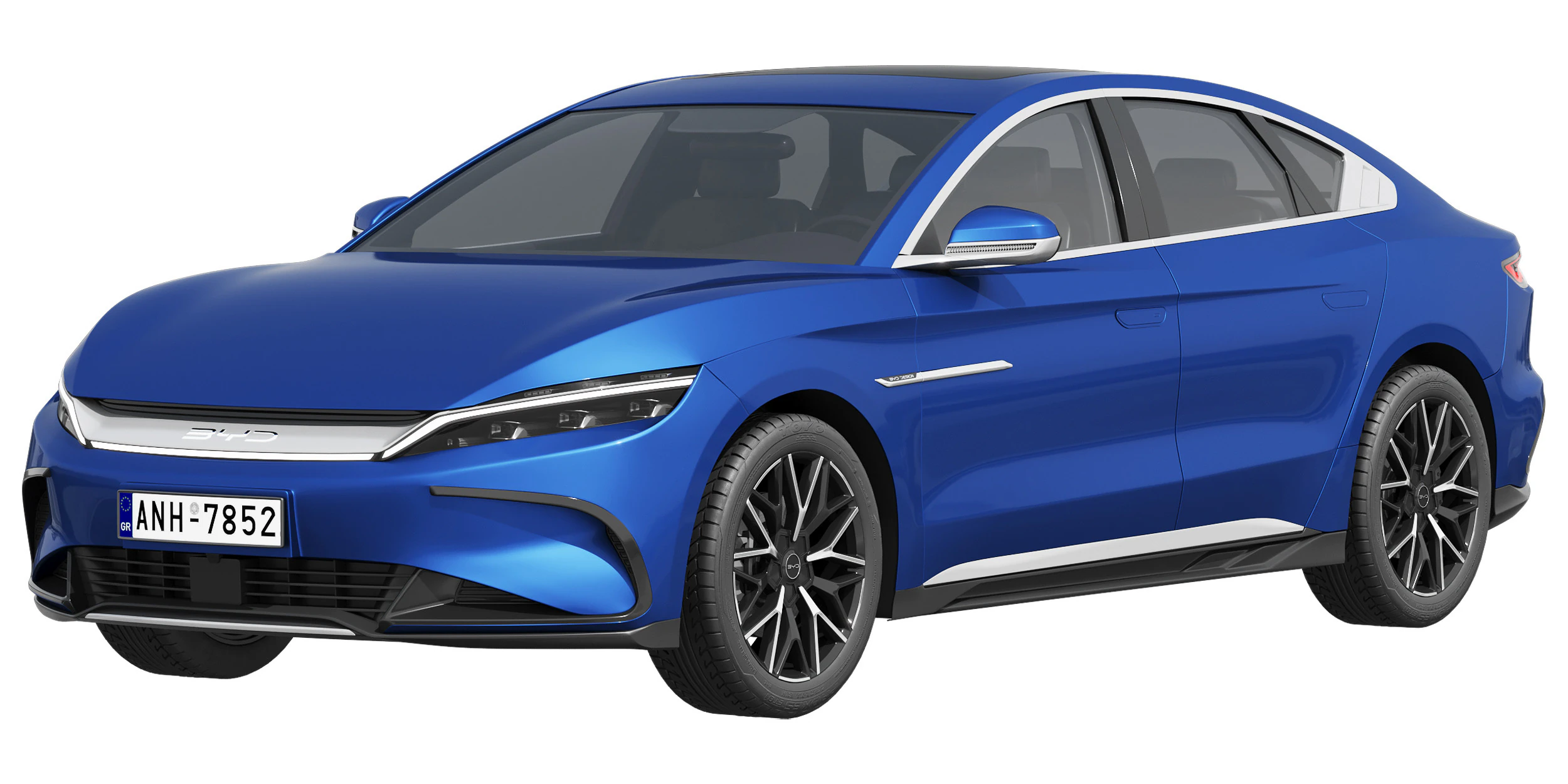 BYD Han 2025 3D Model .c4d .max .obj .3ds .fbx .stl .blend 
