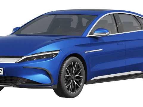 BYD Han 2025 Modelo 3D