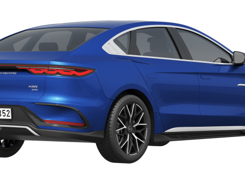 BYD Han 2025 3D Model