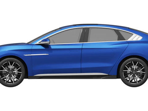BYD Han 2025 3D Model