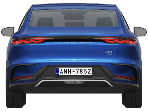 BYD Han 2025 3D Model