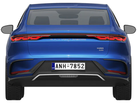 BYD Han 2025 3D Model
