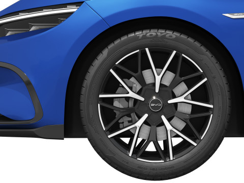 BYD Han 2025 3D Model