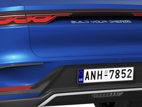 BYD Han 2025 3D Model