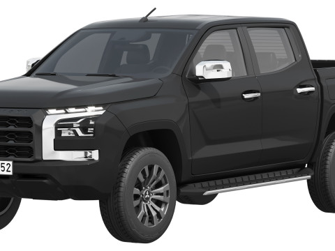 Mitsubishi L200 Triton 2024 3D Model