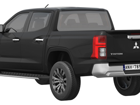 Mitsubishi L200 Triton 2024 Model 3D