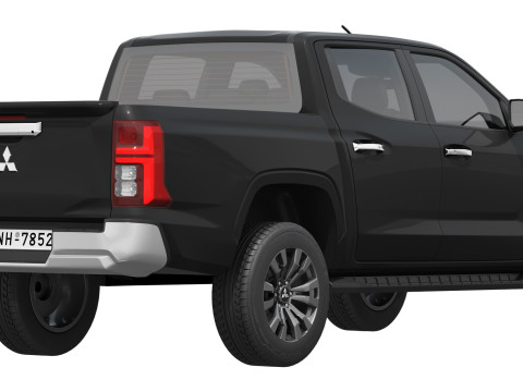 Mitsubishi L200 Triton 2024 Model 3D