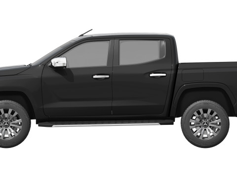 Mitsubishi L200 Triton 2024 Model 3D